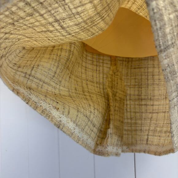 Vintage Unbranded Womens Academia Plaid Wool Straight Skirt Size M Preppy Office - Picture 8 of 8